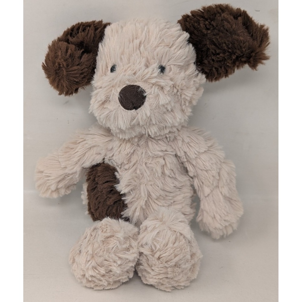 Jellycat London Squiggle Puppy Dog Plush Stuffed Animal Toy 8" Rare Retired